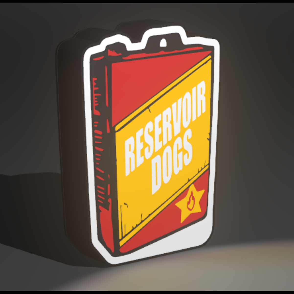 Reservoir Dogs Jerry Can Light Box