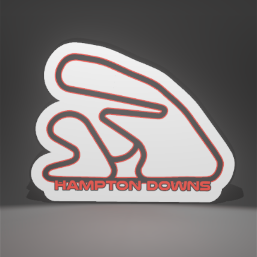 Hampton Downs 3D Printed PLA Light Box