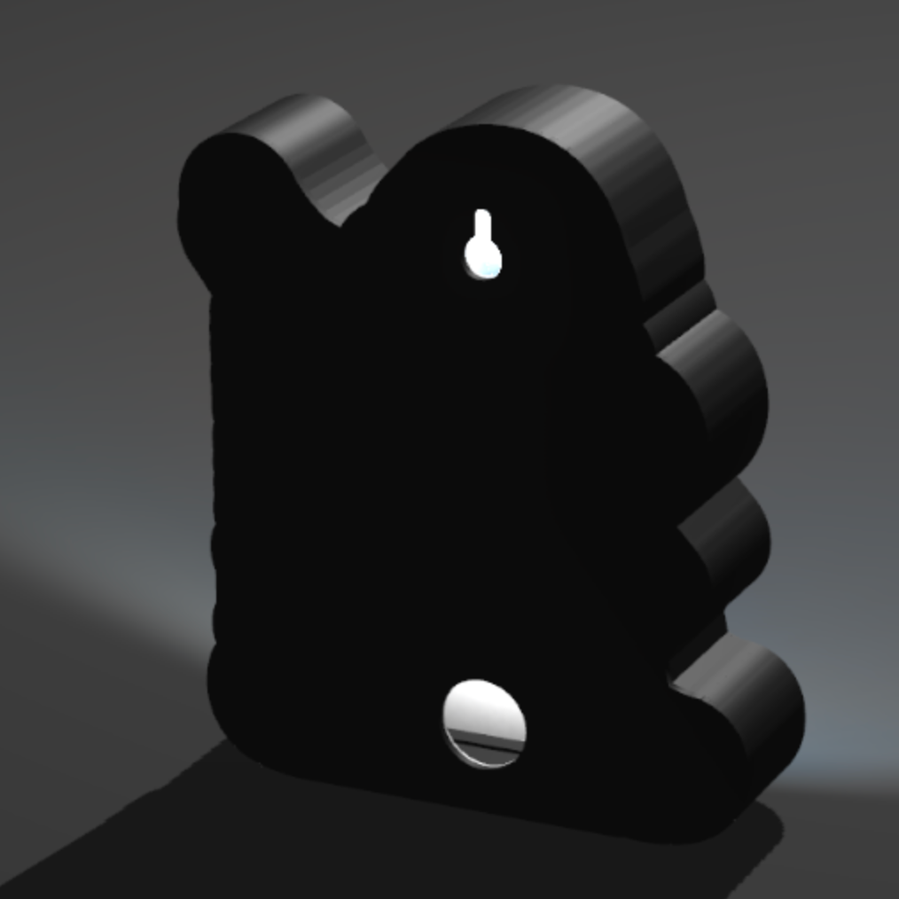 Dabbing Santa 3D Printed PLA Light Box – “Santa Stop Here!” Edition